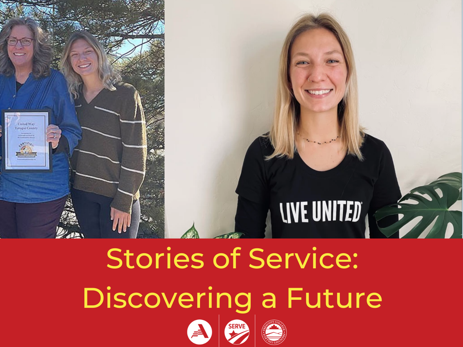 Stories of Service - Discovering a Future - Blog Cover