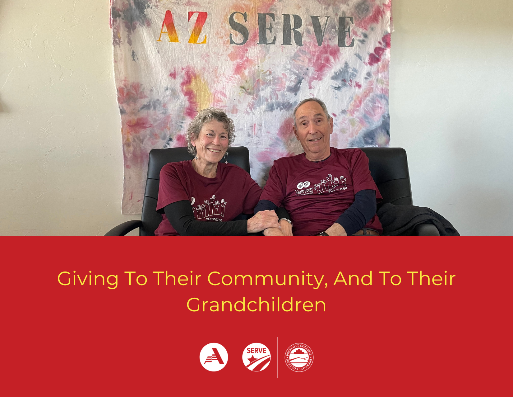 Grandparents Dvora and Bob - giving back to their community